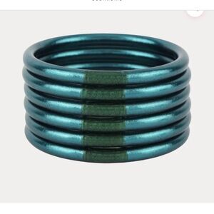 Budhagirl Teal/Plume AWB Bangle Set